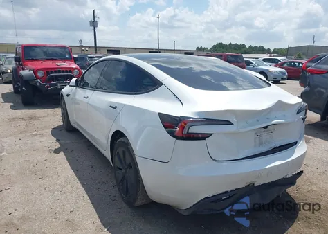 2024 Tesla Model 3 Long Range Dual Motor All-Wheel Drive/Rear-Wheel Drive from USA, damaged, VIN 5YJ3E1EA8RF867747
